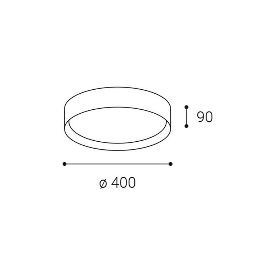 LED2 - LED plafonsko svetlo MILA LED/30W/230V 3000/4000K