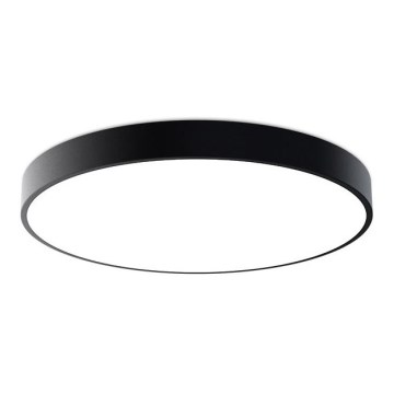 LED2 - LED plafonsko svetlo MONO SLIM LED/60W/230V 3000K/4000K prečnik 60 cm crno
