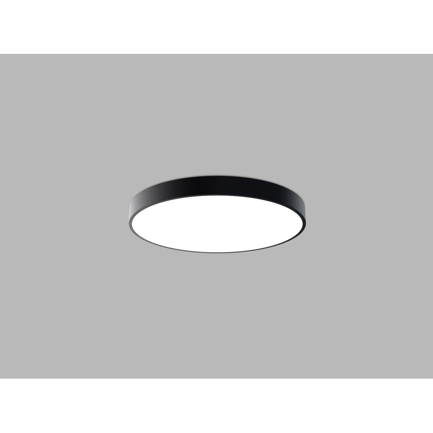 LED2 - LED plafonsko svetlo MONO SLIM LED/60W/230V 3000K/4000K prečnik 60 cm crno