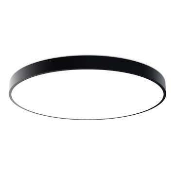LED2 - LED plafonsko svetlo MONO SLIM LED/80W/230V 3000K/4000K Ø 80 cm crno