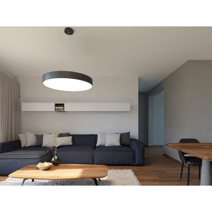 LED2 - LED prigušiva luster na sajli MONO LED/100W/230V 3000K/4000K crna