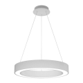 LED2 - LED prigušiva luster na sajli SATURN LED/50W/230V 3000K/4000K bela