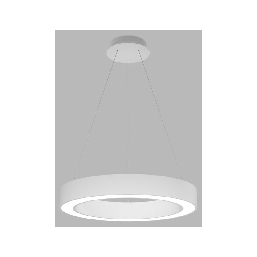 LED2 - LED prigušiva luster na sajli SATURN LED/50W/230V 3000K/4000K bela
