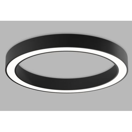 LED2 - LED prigušiva plafonsko svetlo SATURN LED/60W/230V 3000K/4000K crna