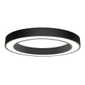 LED2 - LED prigušiva stropna svetiljka SATURN LED/50W/230V 3000K/4000K crna
