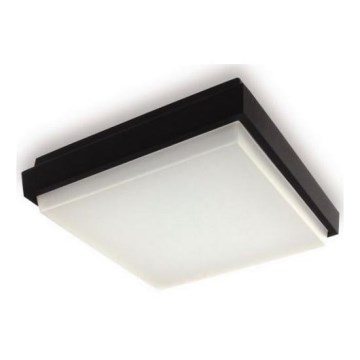 LED2 - LED spoljašnje plafonsko svetlo QUADO LED/10W/230V antracit IP54