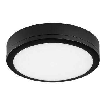 LED2 - LED spoljašnje plafonsko svetlo sa senzorom KERY LED/18W/230V IP65 crna