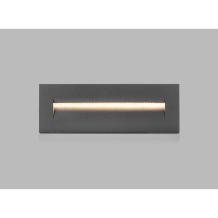 LED2 - LED spoljašnje ugradno svetlo STEP IN LED/8,5W/230V IP65