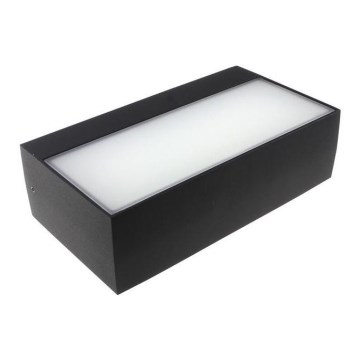 LED2 - LED spoljašnje zidno svetlo KVADER LED/9W/230V IP54