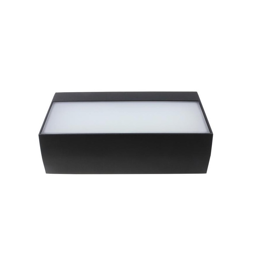 LED2 - LED spoljašnje zidno svetlo KVADER LED/9W/230V IP54