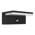 LED2 - LED Spoljašnje zidno svetlo sa senzorom HUGO LED/9W/230V IP54 3000K/4000K