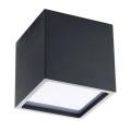 LED2 - LED spoljna plafonska svetiljka CUBE LED/12W/230V antracit IP54
