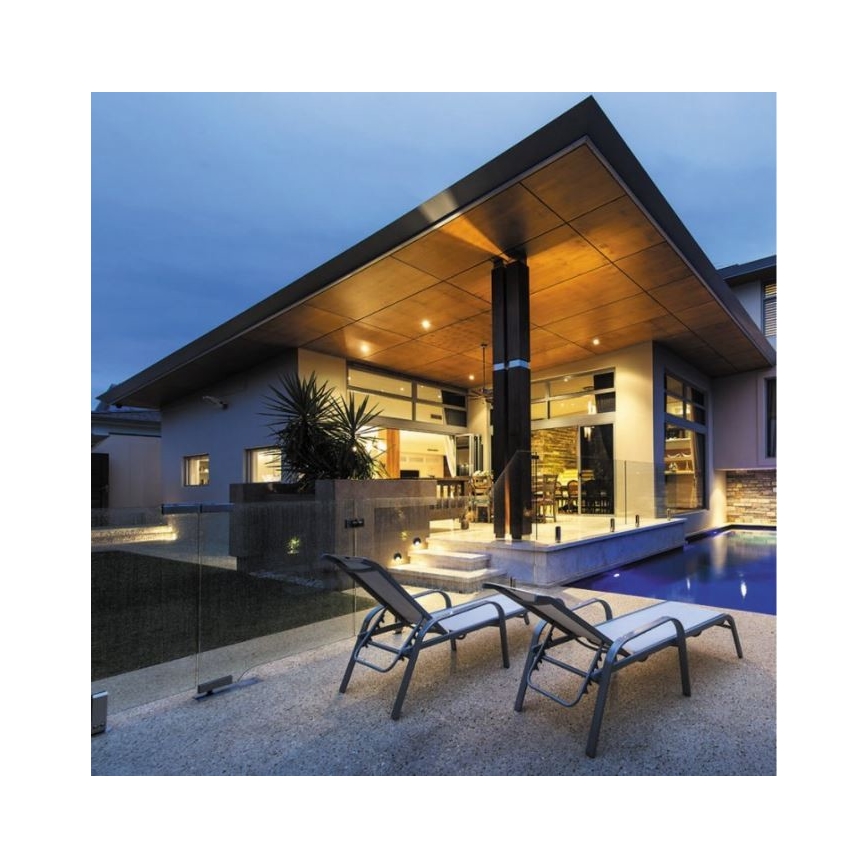 LED2 - LED spoljna zidna svetiljka STEP ON LED/3W/230V IP54