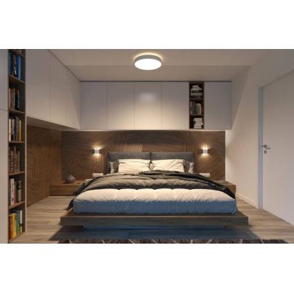 LED2 - LED Spoljašnja zidna svetiljka FLAT 2xLED/3W/230V IP65 3000K/4000K/5700K bela