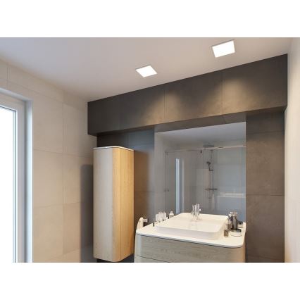 LED2 - LED ugradno stropno svetlo za kupatilo SLIM LED/20W/230V IP43 CRI 90