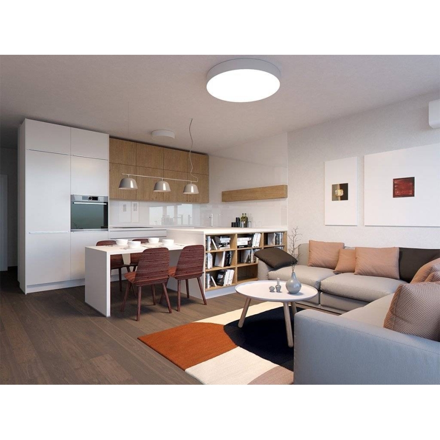 LED2 - prigušiva LED plafonsko svetlo MONO LED/100W/230V 3000K/4000K bela