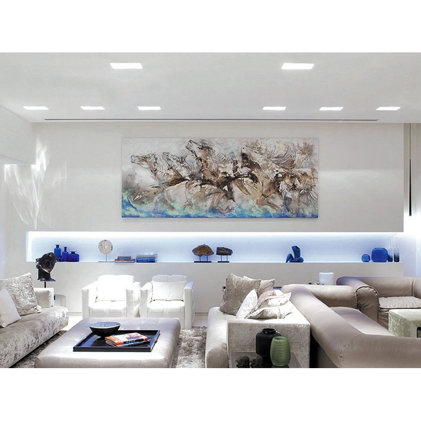 LED2 - SLIM ugradno LED svetlo za kupatilo, 10W/230V, IP43, CRI 90