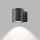 LED2 - Spoljašnja zidna svetiljka MIDO 1xGU10/50W/230V antracit IP54