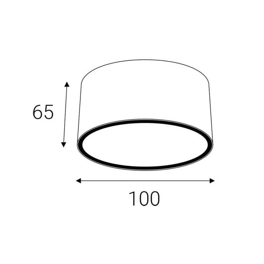 LED2 - Spoljna spot svetiljka MEDO GX53/11W/230V antracit IP54