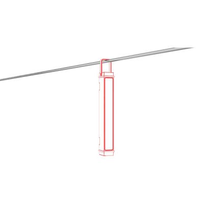 Ledlenser AF2R - LED prigušiva punjiva radna svetiljka LED IP54 1000 lm 50 h 4810 mAh