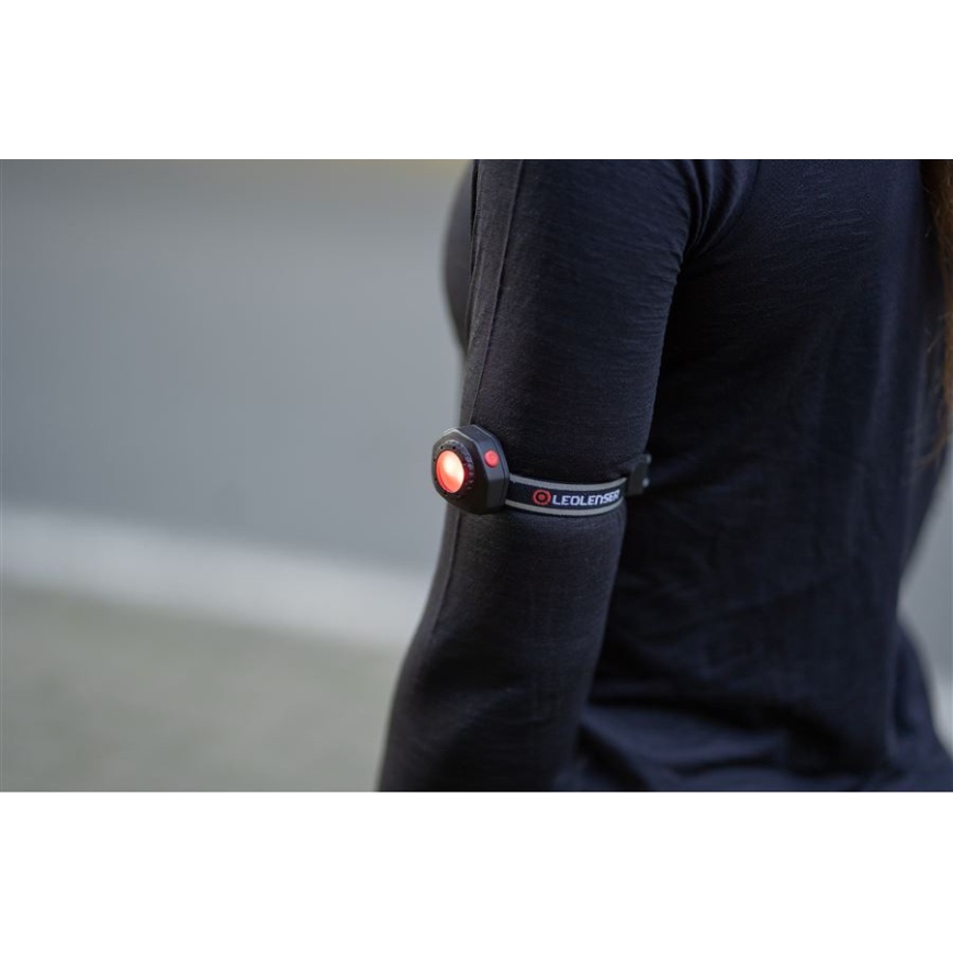 Ledlenser CU2R - LED signalna svetiljka LED/280 mAh crna