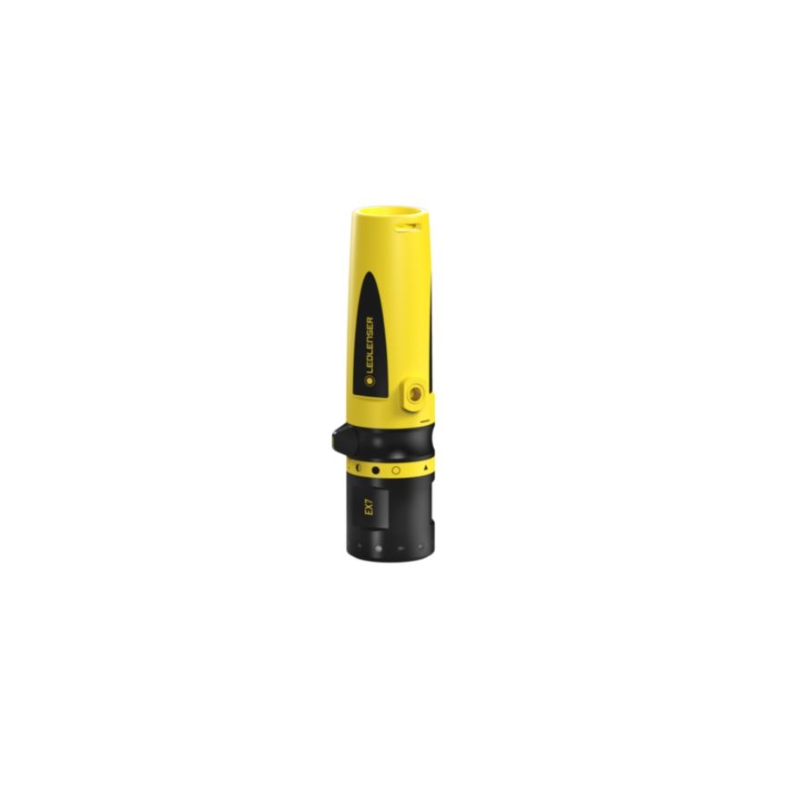 Ledlenser EX7 - LED prigušiva ručna lampa LED/3xAA IP68 200 lm žuta