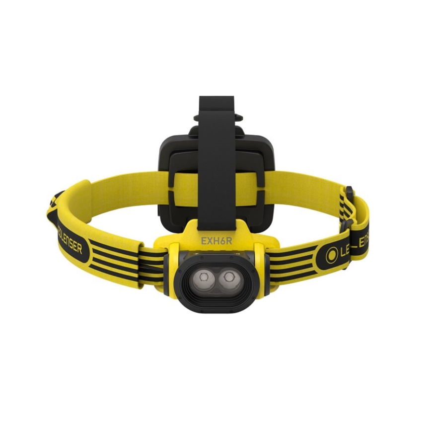 Ledlenser EXH6R - LED Prigušiva punjiva čelna lampa LED/1900 mAh IP68 250 lm 15 h žuta