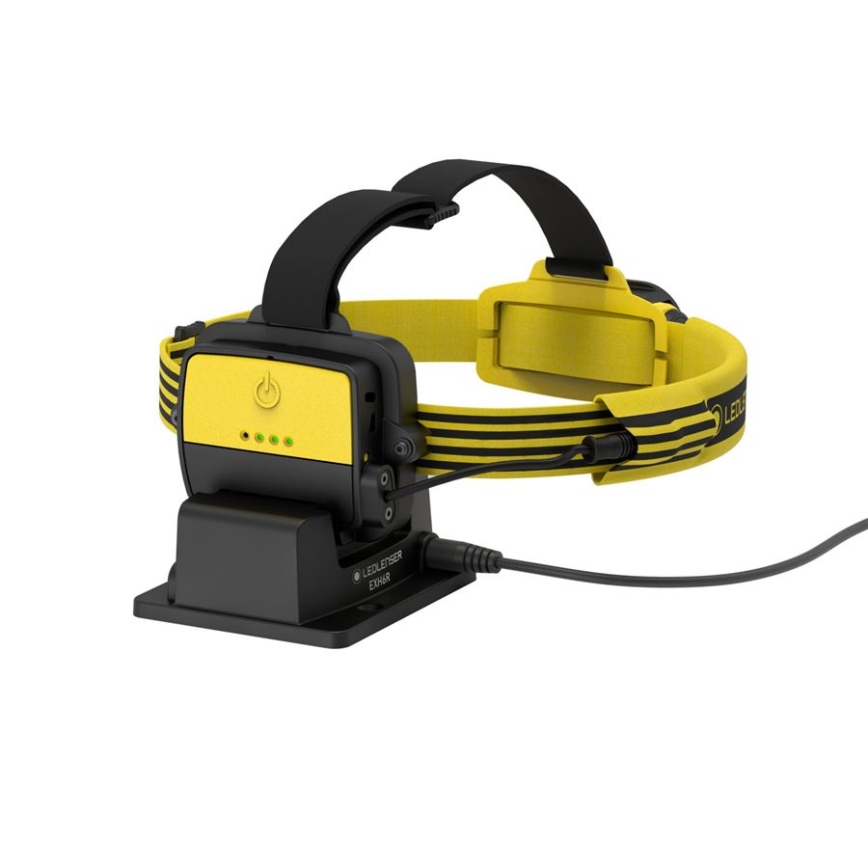 Ledlenser EXH6R - LED Prigušiva punjiva čelna lampa LED/1900 mAh IP68 250 lm 15 h žuta