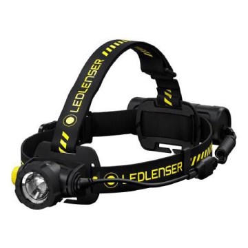 Ledlenser H7R WORK - LED prigušiva punjiva čelna lampa LED/4800 mAh IP67 1000 lm 60 h crna
