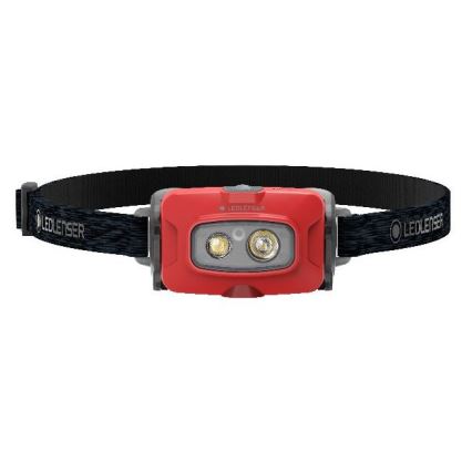 Ledlenser HF4R Core - LED prigušiva punjiva čelna lampa LED/1000 mAh IP68 500 lm 35 h crvena