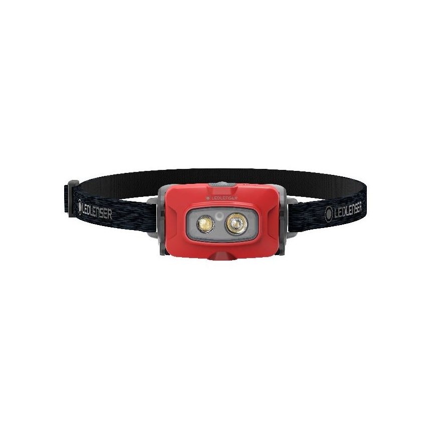 Ledlenser HF4R Core - LED prigušiva punjiva čelna lampa LED/1000 mAh IP68 500 lm 35 h crvena