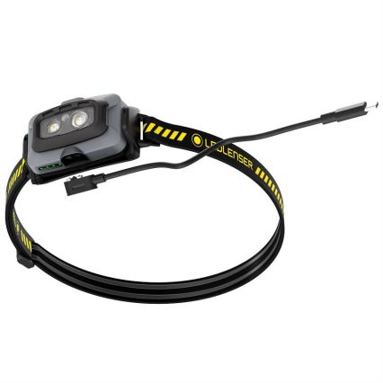 Ledlenser HF4R Work - LED prigušiva punjiva čeona lampa LED/1000 mAh IP68 500 lm 35 h crna