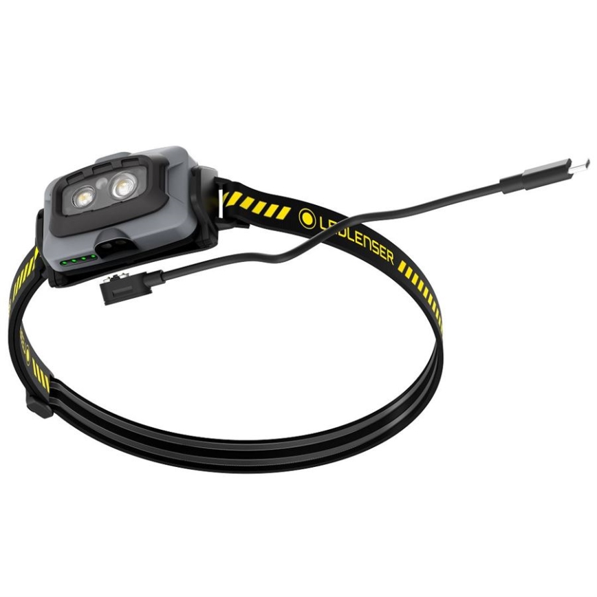 Ledlenser HF4R Work - LED prigušiva punjiva čeona lampa LED/1000 mAh IP68 500 lm 35 h crna