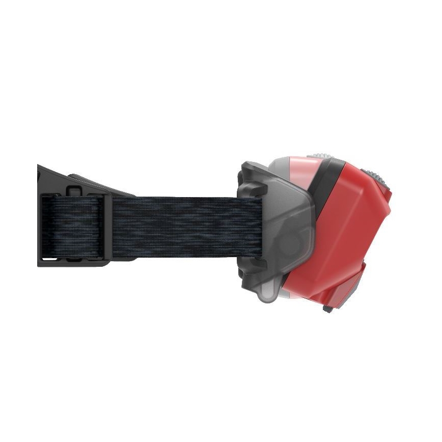 Ledlenser HF6R Core - prigušiva punjiva LED čelna lampa, 2000 mAh, IP68, 800 lm, 60 h, crvena