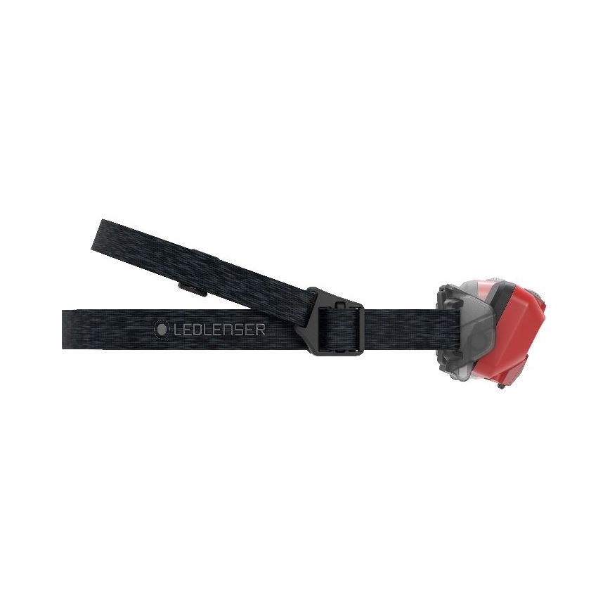 Ledlenser HF6R Core - prigušiva punjiva LED čelna lampa, 2000 mAh, IP68, 800 lm, 60 h, crvena