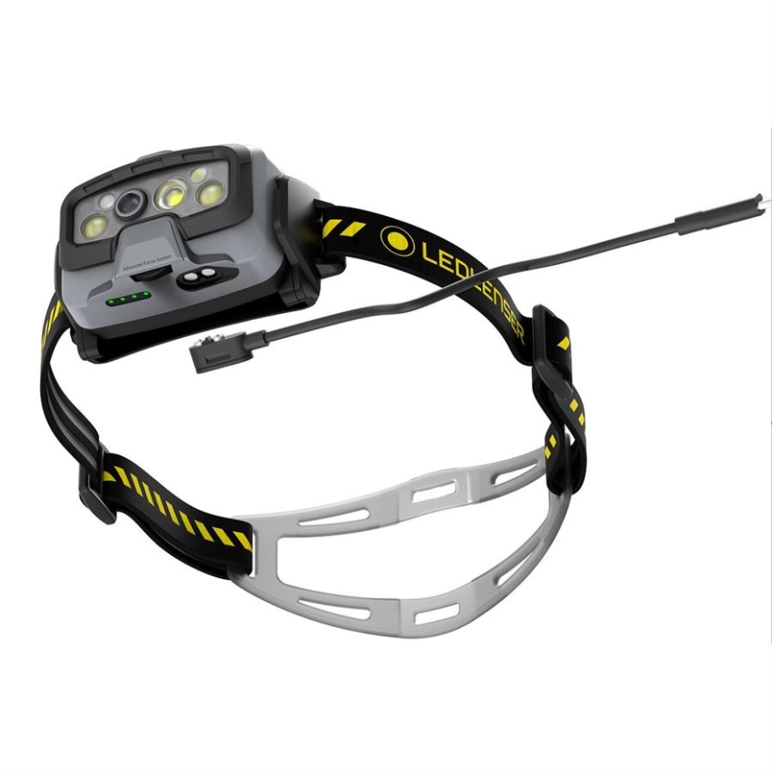 Ledlenser HF8R Work - LED prigušiva punjiva čelovka LED/3700 mAh IP68 1600 lm 90 h crna