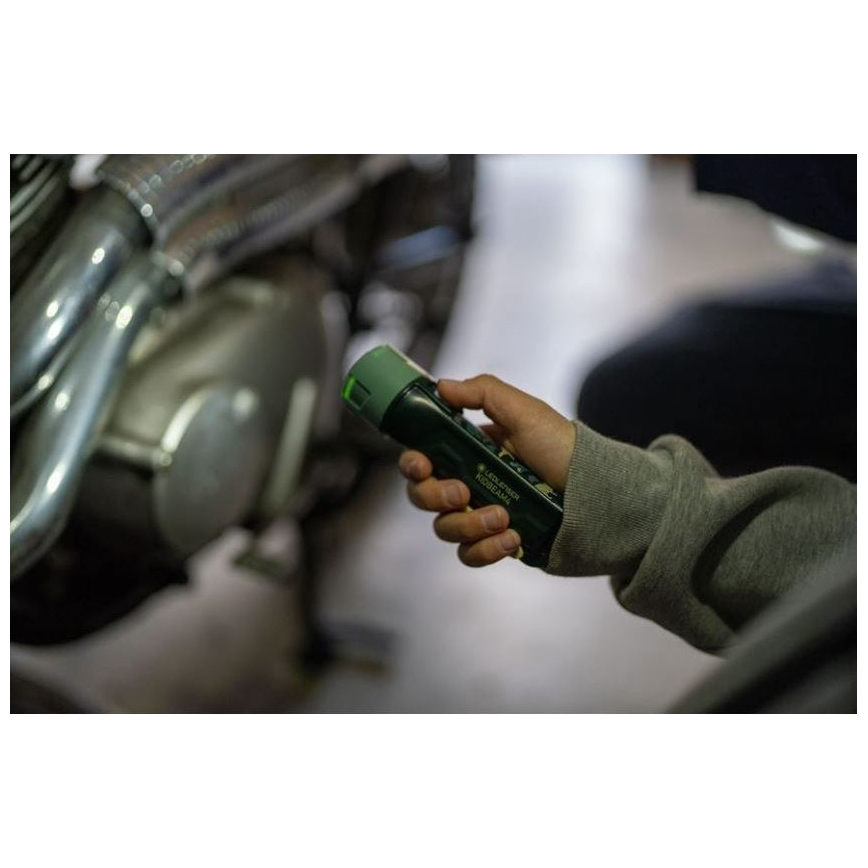 Ledlenser KIDBEAM4 DINO - LED prigušiva dečja baterijska lampa LED/2xAAA IP44 zelena