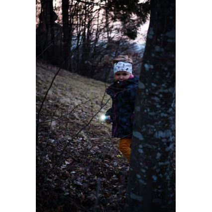Ledlenser KIDBEAM4 RAINBOW - prigušiva LED dečija baterijska lampa LED/2xAAA IP44 ljubičasta