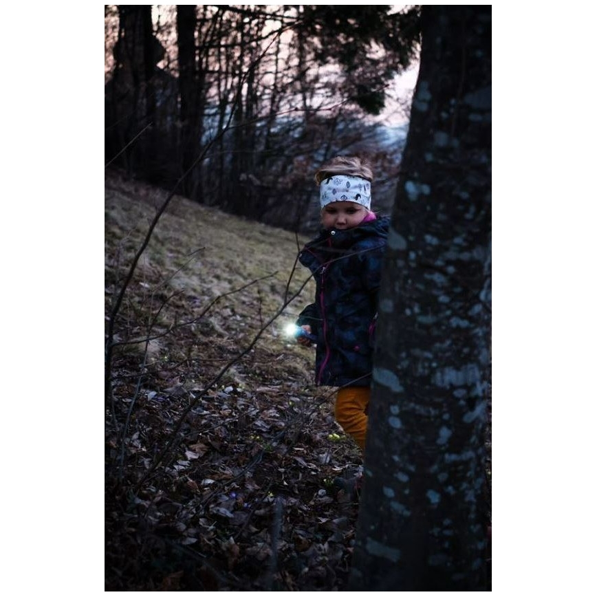 Ledlenser KIDBEAM4 RAINBOW - prigušiva LED dečija baterijska lampa LED/2xAAA IP44 ljubičasta