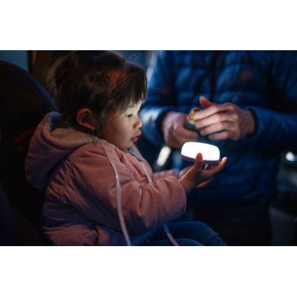 Ledlenser KIDCAMP6 DINO - LED prigušiva prenosna lampa LED/3xAAA IP44 zelena