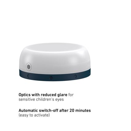 Ledlenser KIDCAMP6 DINO - LED prigušiva prenosna lampa LED/3xAAA IP44 zelena