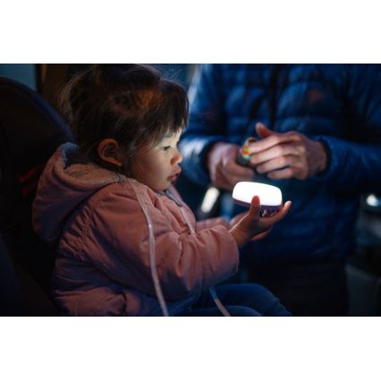 Ledlenser KIDCAMP6 RAINBOW - LED prigušiva prenosna lampa LED/3xAAA IP44 plava