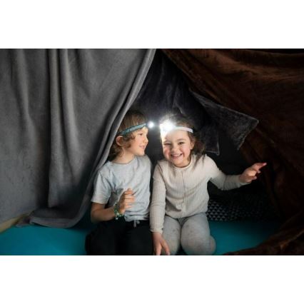 Ledlenser KIDLED2 RAINBOW - LED prigušiva dečja čelna lampa LED/1xAAA IPX4 40 lm 20h ljubičasta