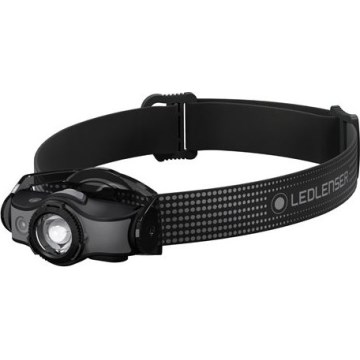 Ledlenser MH5 - LED prigušiva punjiva čelovka LED/1xAA/750 mAh IP54 400 lm 35 h crna/siva