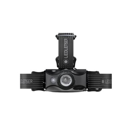 Ledlenser MH7 - prigušiva LED punjiva čelna lampa LED/1550 mAh IP54 600 lm 40 h crna/siva