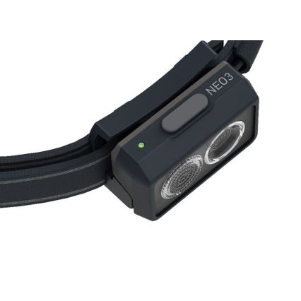 Ledlenser NEO3 - LED prigušiva čelna lampa LED/3xAAA IP54 400 lm 20 h crna