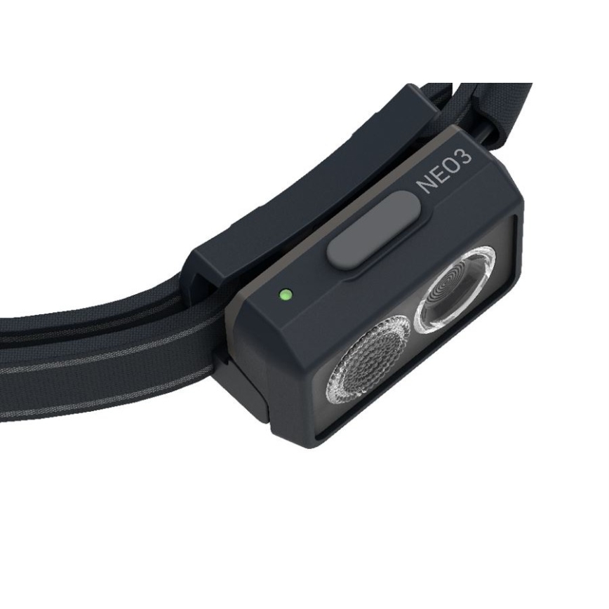 Ledlenser NEO3 - LED prigušiva čelna lampa LED/3xAAA IP54 400 lm 20 h crna