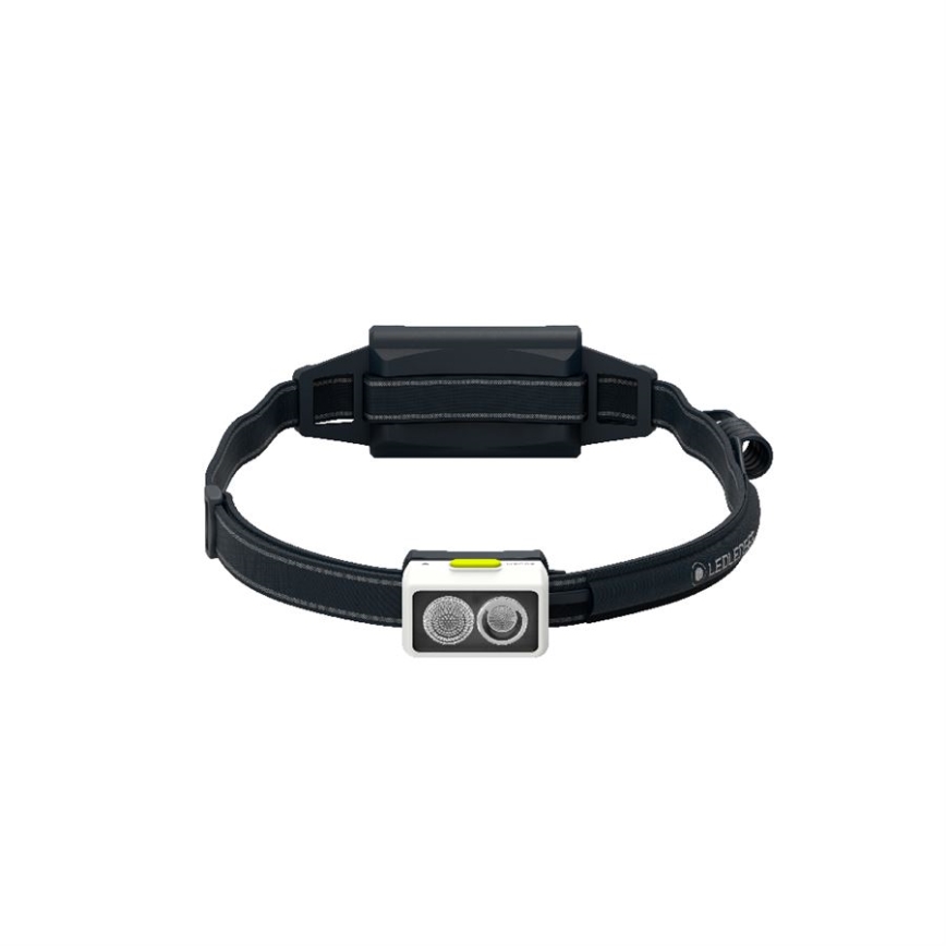 Ledlenser NEO5R - prigušiva punjiva LED čelna lampa, 1800 mAh, IP54, 600 lm, 35 h, crna/bela