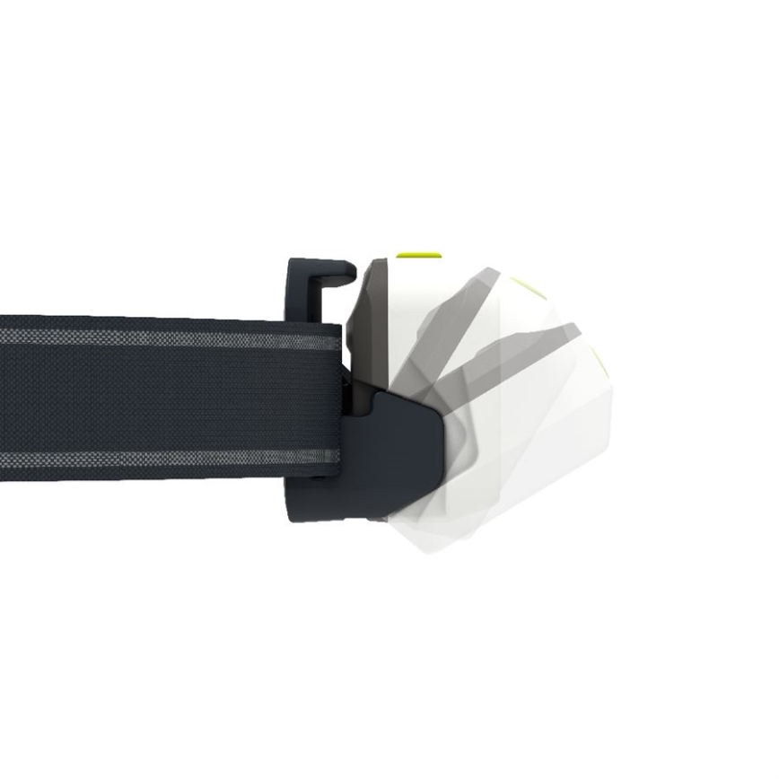 Ledlenser NEO5R - prigušiva punjiva LED čelna lampa, 1800 mAh, IP54, 600 lm, 35 h, crna/bela