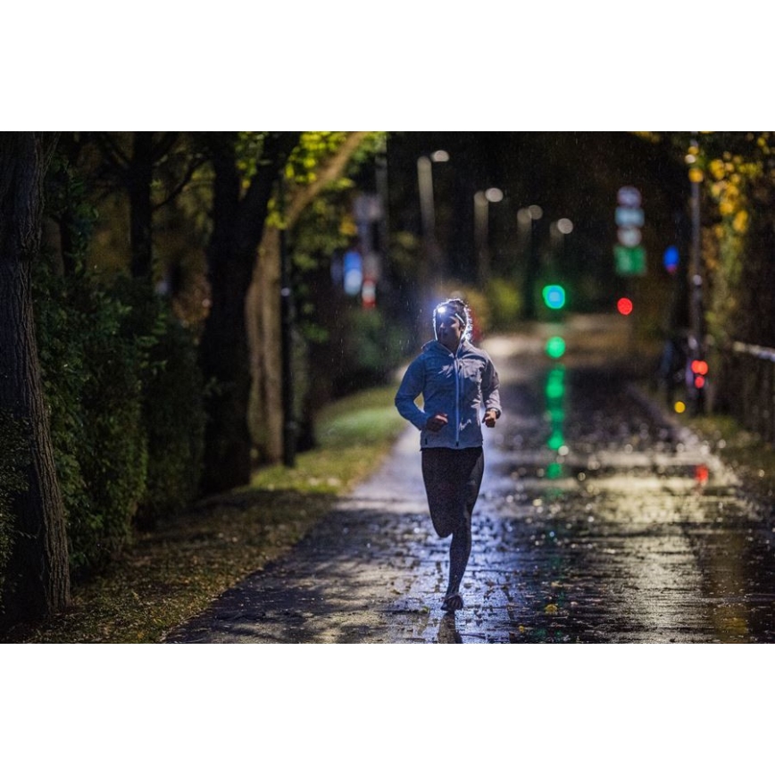 Ledlenser NEO5R - LED prigušiva punjiva čeona lampa LED/1800mAh IP54 600 lm 35 h crna